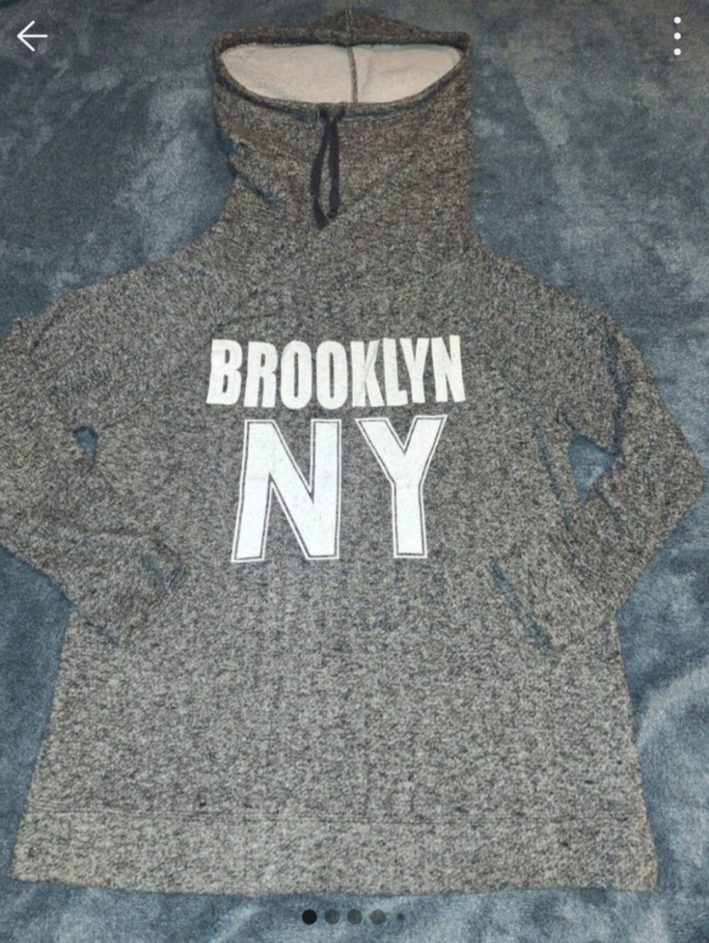 Im In Love With Derek Brooklyn NY Pullover Hoodie - Gray Marled